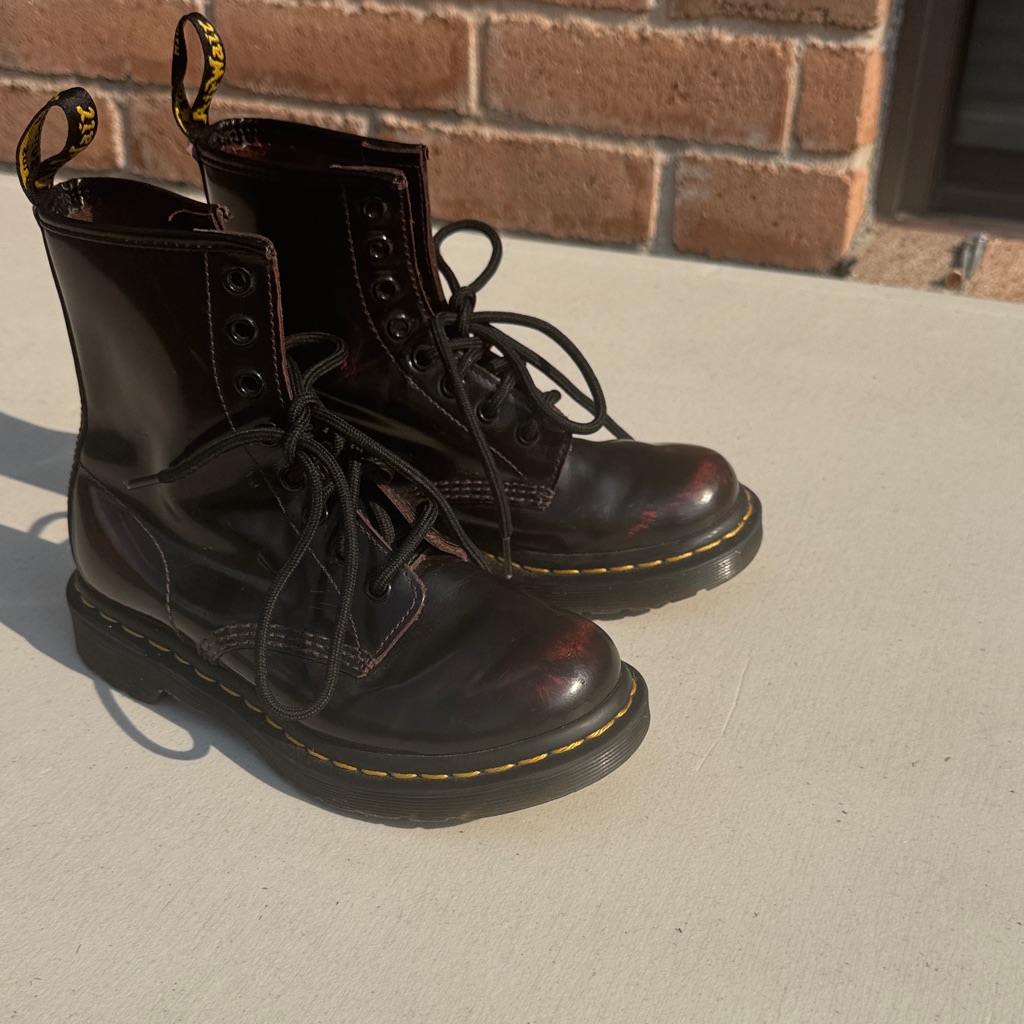 Dr Marteens Leather LaceUp Boots
